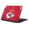 NFL Kansas City Chiefs Team Jersey Samsung Chromebook Skin