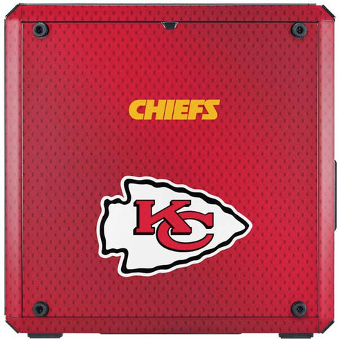 NFL Kansas City Chiefs Team Jersey Cooler Master MasterBox Q300L Mini Tower Skin