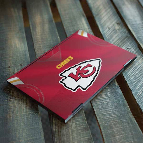 NFL Kansas City Chiefs Team Jersey HP Envy Skin
