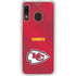 NFL Kansas City Chiefs Team Jersey Galaxy A20 Clear Case