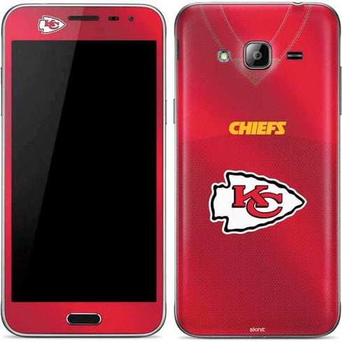 NFL Kansas City Chiefs Team Jersey Galaxy J3 Skin