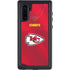 NFL Kansas City Chiefs Team Jersey Galaxy Note 10 Waterproof Case