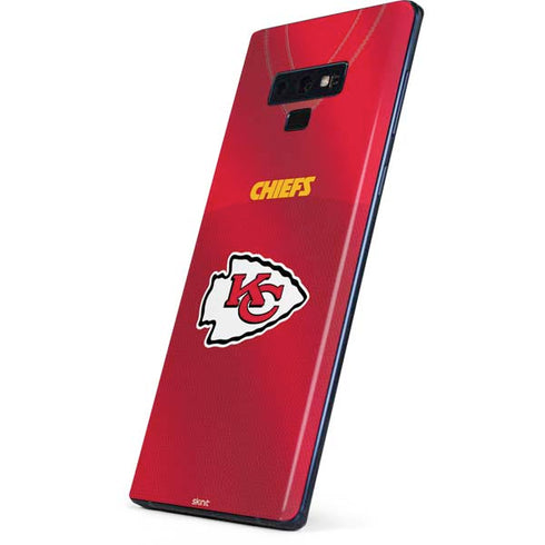 NFL Kansas City Chiefs Team Jersey Galaxy Note 9 Skin