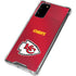 NFL Kansas City Chiefs Team Jersey Galaxy Note20 5G Clear Case
