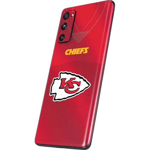 NFL Kansas City Chiefs Team Jersey Galaxy S20 Fan Edition Skin