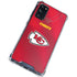 NFL Kansas City Chiefs Team Jersey Galaxy S20 FE Clear Case