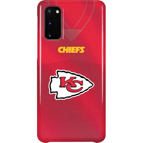 NFL Kansas City Chiefs Team Jersey Galaxy S20 Lite Case