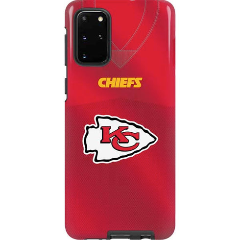 NFL Kansas City Chiefs Team Jersey Galaxy S20 Plus Pro Case