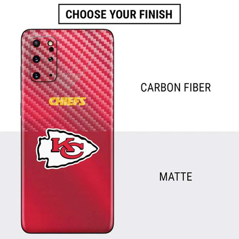 NFL Kansas City Chiefs Team Jersey Galaxy S20 Plus Skin