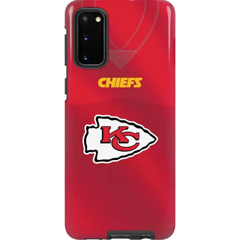 NFL Kansas City Chiefs Team Jersey Galaxy S20 Pro Case