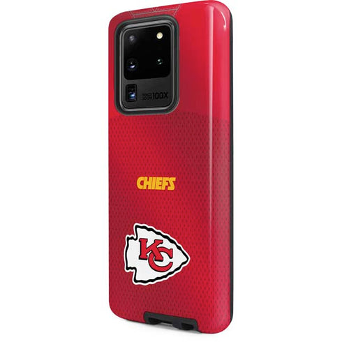 NFL Kansas City Chiefs Team Jersey Galaxy S20 Ultra 5G Pro Case