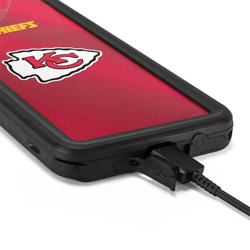 NFL Kansas City Chiefs Team Jersey Galaxy S20 Waterproof Case