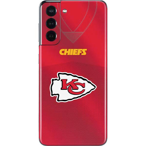 NFL Kansas City Chiefs Team Jersey Galaxy S21 5G Skin