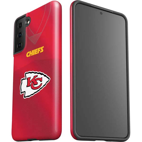 NFL Kansas City Chiefs Team Jersey Galaxy S21 Plus 5G Pro Case