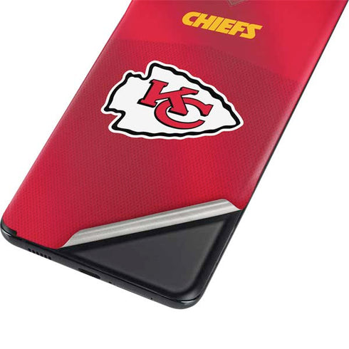 NFL Kansas City Chiefs Team Jersey Galaxy S21 Plus 5G Skin