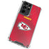 NFL Kansas City Chiefs Team Jersey Galaxy S21 Ultra 5G Clear Case