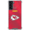 NFL Kansas City Chiefs Team Jersey Galaxy S22 Clear Case