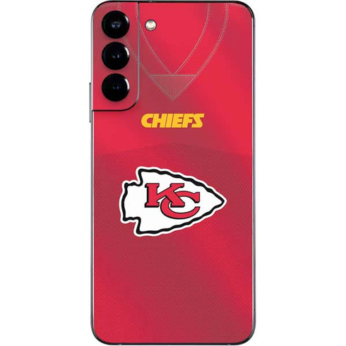 NFL Kansas City Chiefs Team Jersey Galaxy S22 Plus Skin