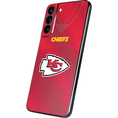 NFL Kansas City Chiefs Team Jersey Galaxy S22 Plus Skin