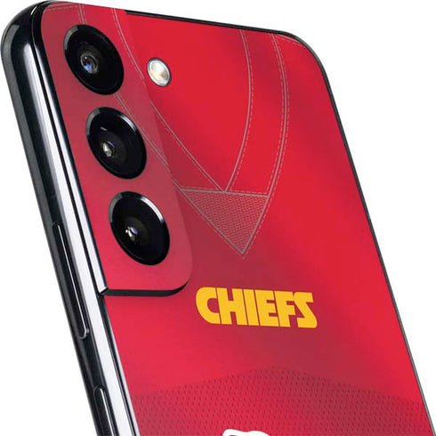 NFL Kansas City Chiefs Team Jersey Galaxy S22 Plus Skin