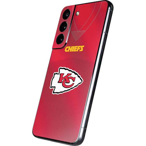 NFL Kansas City Chiefs Team Jersey Galaxy S22 Skin