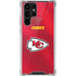 NFL Kansas City Chiefs Team Jersey Galaxy S22 Ultra Clear Case