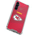 NFL Kansas City Chiefs Team Jersey Galaxy S23 FE Clear Case