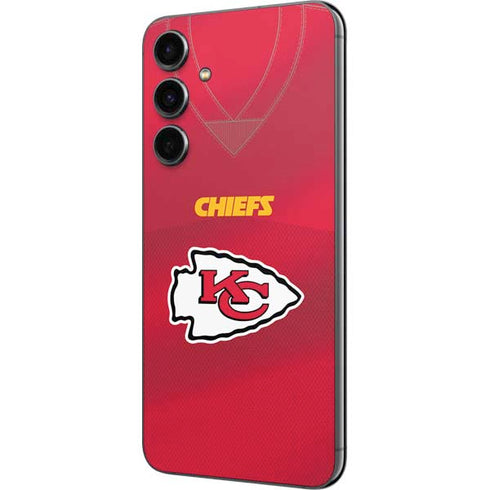 NFL Kansas City Chiefs Team Jersey Galaxy S23 FE Skin