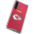 NFL Kansas City Chiefs Team Jersey Galaxy S23 Plus Clear Case