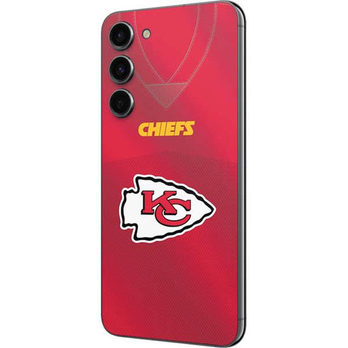 NFL Kansas City Chiefs Team Jersey Galaxy S23 Plus Skin