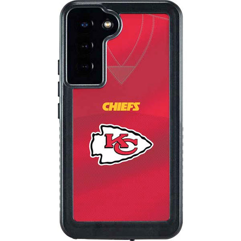 NFL Kansas City Chiefs Team Jersey Galaxy S23 Plus Waterproof Case