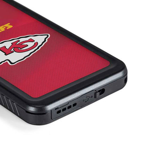 NFL Kansas City Chiefs Team Jersey Galaxy S23 Plus Waterproof Case