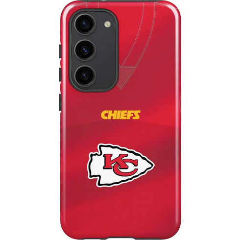 NFL Kansas City Chiefs Team Jersey Galaxy S23 Pro Case