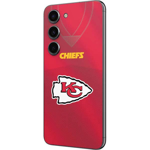 NFL Kansas City Chiefs Team Jersey Galaxy S23 Skin