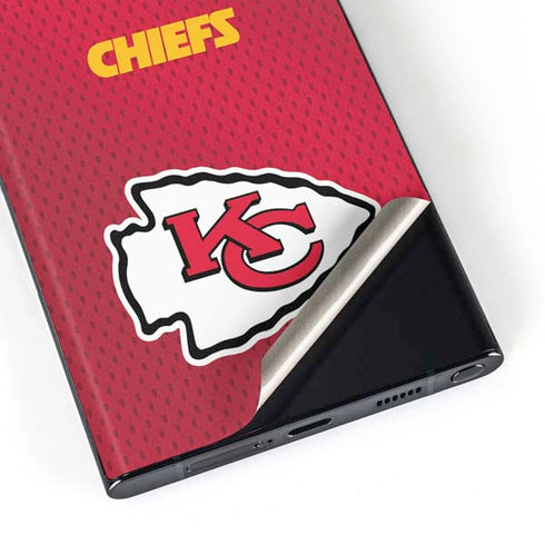 NFL Kansas City Chiefs Team Jersey Galaxy S23 Ultra Skin