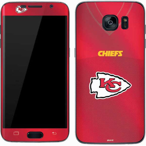 NFL Kansas City Chiefs Team Jersey Galaxy S7 Skin
