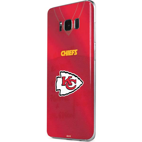 NFL Kansas City Chiefs Team Jersey Galaxy S8 Skin