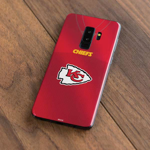 NFL Kansas City Chiefs Team Jersey Galaxy S9 Plus Skin