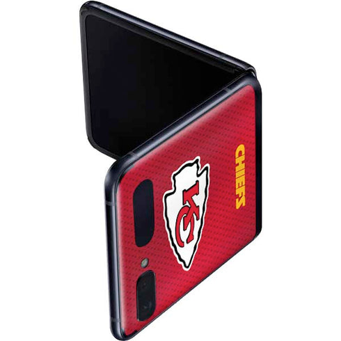 NFL Kansas City Chiefs Team Jersey Galaxy Z Flip Skin