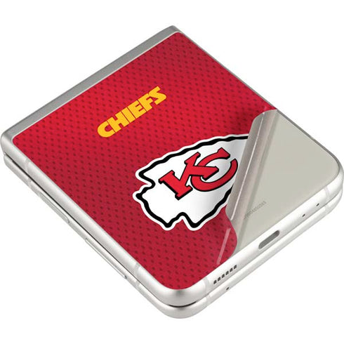 NFL Kansas City Chiefs Team Jersey Galaxy Z Flip3 5G Skin