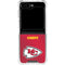 NFL Kansas City Chiefs Team Jersey Galaxy Z Flip5 5G Clear Case
