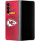 NFL Kansas City Chiefs Team Jersey Galaxy Z Fold4 5G Skin