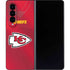 NFL Kansas City Chiefs Team Jersey Galaxy Z Fold4 5G Skin