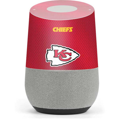 NFL Kansas City Chiefs Team Jersey Google Home Skin