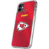NFL Kansas City Chiefs Team Jersey iPhone 11 Clear Case