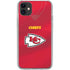NFL Kansas City Chiefs Team Jersey iPhone 11 Clear Case