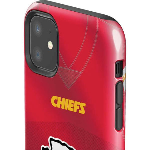NFL Kansas City Chiefs Team Jersey iPhone 11 Impact Case