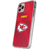 NFL Kansas City Chiefs Team Jersey iPhone 11 Pro Clear Case