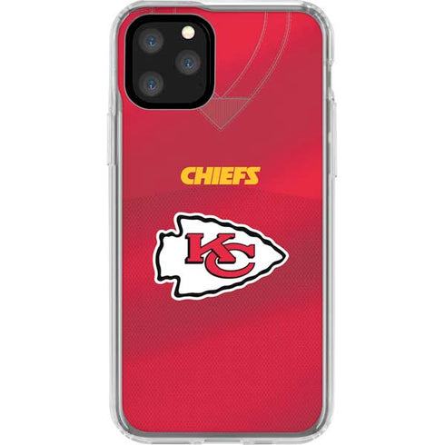 NFL Kansas City Chiefs Team Jersey iPhone 11 Pro Clear Case
