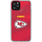 NFL Kansas City Chiefs Team Jersey iPhone 11 Pro Clear Case